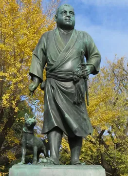上野公園の西郷隆盛銅像